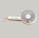 Rechargeable handheld fan