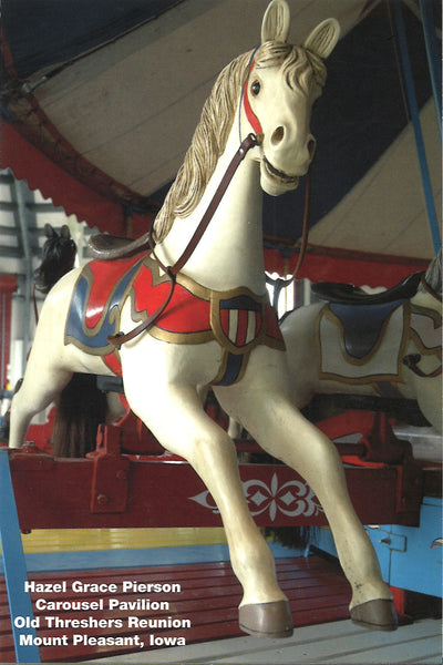 Carousel Horse Postcard