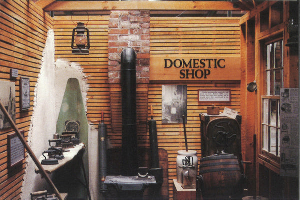 Domestic Shop Display Postcard