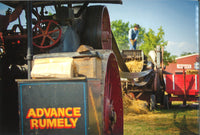 Advance Threshing Postcard