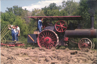 Steam Plowing Postcard