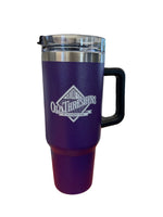 40oz Tumbler with Handle & Straw