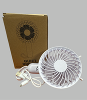 Rechargeable handheld fan