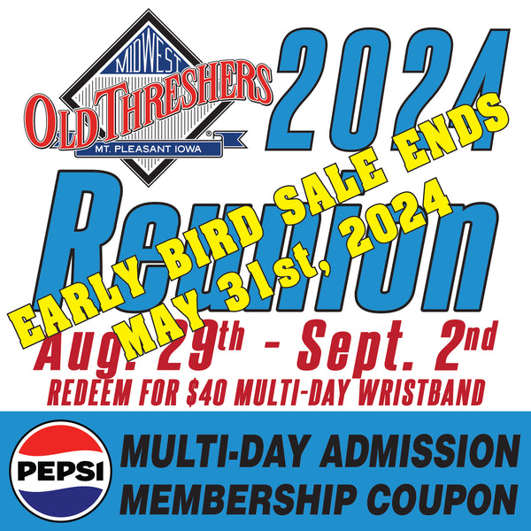2024 Early Bird Multi-Day Admission