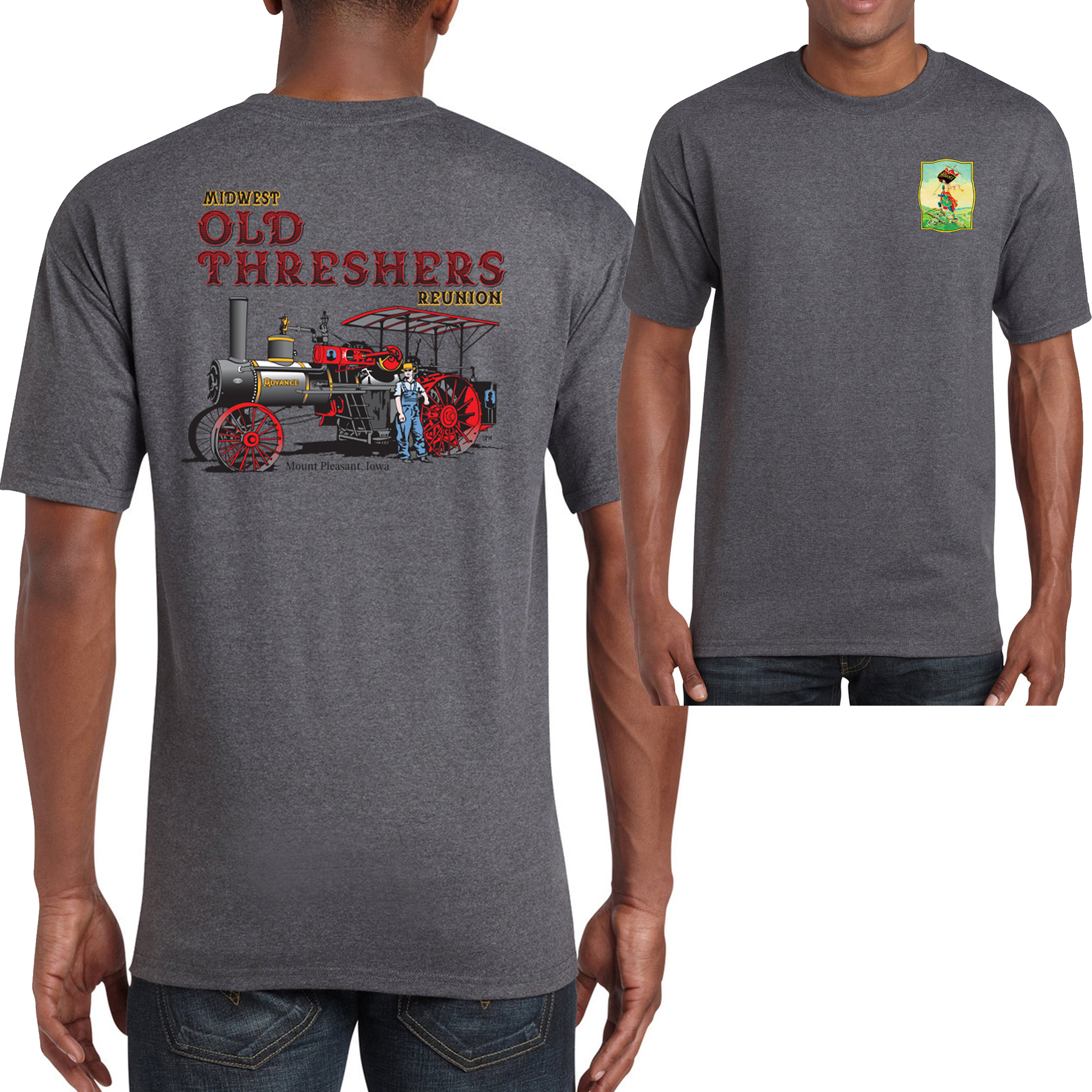 coldrain NROM S/S TEE 2024夏　L 2024 Engine of the Year Shirt – Midwest Old Threshers