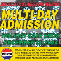 2025 Reunion Multi-Day Admission Sale