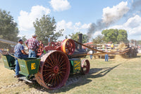 Steam Threshing Postcard