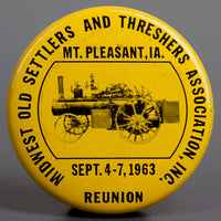 1963 Souvenir Button