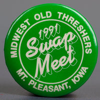 1991 Green Swap Meet Button