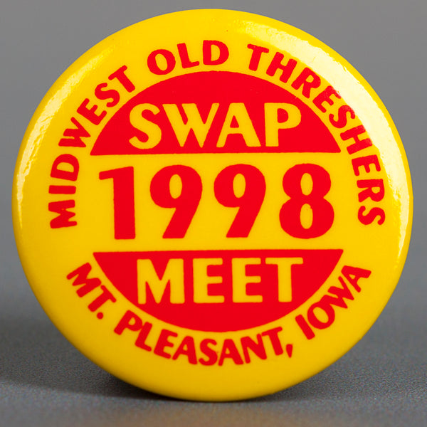 1998 Yellow Swap Meet Button